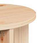 vidaXL Table basse 2 Pièces Naturel 41 5 x 41 5 x 44 cm