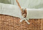 Ensemble Moses : Basket plus pied tissu pistache