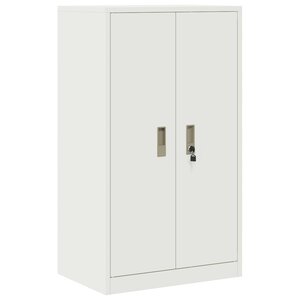 vidaXL Armoire de rangement Blanc 60 x 40 x 105 cm Acier
