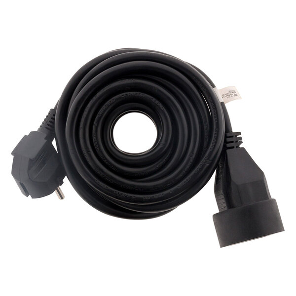Prolongateur 16A HO5VV-F 3G1 5mm² Noir 3m - Zenitech