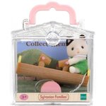 Sylvanian families 5205 valisette bébé chat + balançoire double