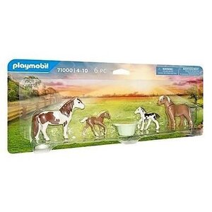 Playmobil - 71000 - 2 poneys islandais et poulains