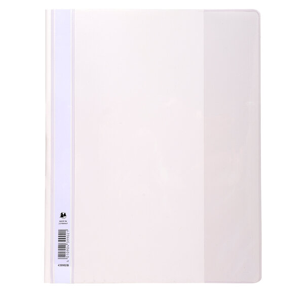 Chemise à lamelle Premium PVC A4+ blanc EXACOMPTA