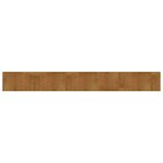 vidaXL Tapis rectangulaire marron 60x500 cm bambou