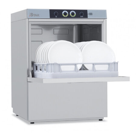 Lave-vaisselle professionnel avec adoucisseur - 7 9 kw - triphasé digital - colged -  - acier inoxydable 600x600x820mm