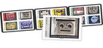 Carnet 12 timbres - Masques - Série photographique de Michelangelo Durazzo - Lettre verte