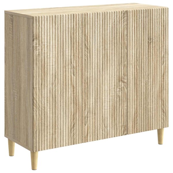 vidaXL Buffet Chêne Sonoma 89 x 34 5 x 80 cm Bois d'ingénierie