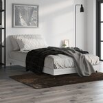 vidaXL Cadre de lit sonoma gris 90x200 cm bois d'ingénierie