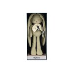 Doudou pantin lapinoo vert