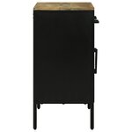 vidaXL Buffet 70x35x70 cm Bois brut solide Mangue