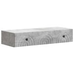 vidaXL Table d'appoint murale 87 5 x 34 5 x 17 cm Bois d'ingénierie