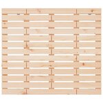 vidaXL Tête de lit murale 96x3x91 5 cm Bois massif de pin