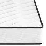vidaXL Matelas à ressorts bonnell moyen 120x200 cm