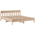 vidaXL Cadre de lit sans matelas 180x200 cm bois massif de pin