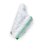 Sacs poubelle plastique   - 30 L  - Blanc  - Rouleau de 20 (Rouleau de 20 sacs)