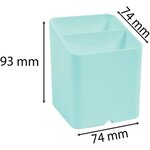 Pot à crayon EXACOMPTA PEN-CUBE vert pastel