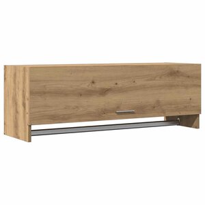 vidaXL Garde-robe chêne artisanal 100x32 5x35 cm bois d'ingénierie