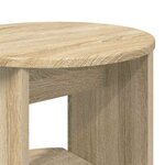 vidaXL Meuble d'appoint Chêne Sonoma 40 x 40 x 100 cm