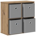vidaXL Buffet Chêne artisanal 49 5 x 22 x 47 cm