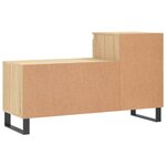 vidaXL Armoire à chaussures Chêne sonoma 102x36x60cm Bois d'ingénierie