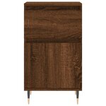 vidaXL Buffet chêne marron 40x35x70 cm bois d'ingénierie