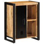 vidaXL Buffet 55x35x70 cm bois de manguier brut massif