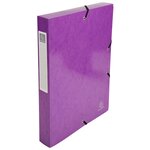 Lot de 8 Bte de classement IDERAMA Enduite7/10ème 24x32 cm Dos de 40mm Assorties EXACOMPTA
