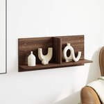 vidaXL Armoire murale 70x16 5x30 cm chêne marron bois d'ingénierie