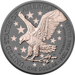 Monnaie CONQUEST OF MARS American Eagle 1 Oz Argent 1$ USA 2026 (PRÉCOMMANDE)