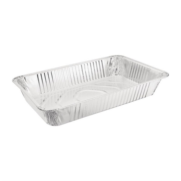 Barquette rectangulaire aluminium gn 1/1 fiesta - lot de 5 -  - aluminium