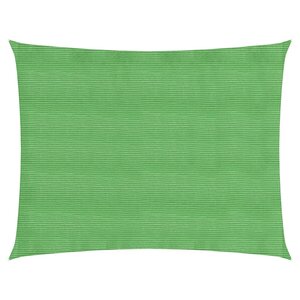 vidaXL Voile d'ombrage 160 g/m² Vert clair 5x6 m PEHD