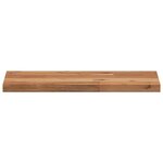 vidaXL Étagère flottante 40x20x2 cm acacia massif finition à l'huile