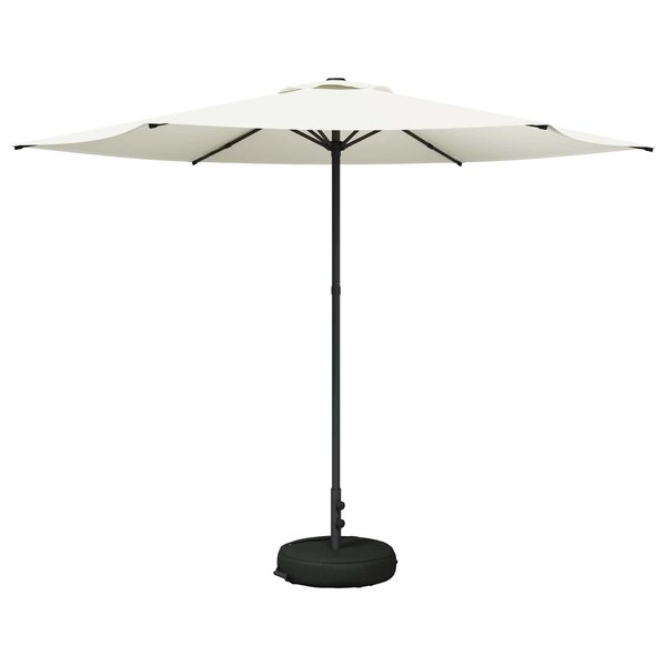 vidaXL Parasol de jardin avec base 300 x 300 cm Polyester