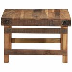vidaXL Table basse Marron 60 x 55 x 40 cm bois de récupération massif