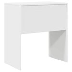 vidaXL Bureau Blanc 70 x 40 x 76 cm Bois d'ingénierie