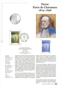 Document philatélique - Puvis de Chavannes