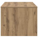 vidaXL Table basse Chêne artisanal 80 x 50 x 40 cm Bois d'ingénierie