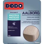 Protège matelas Aalborg - Matelassé et imperméable - 180 x 200 cm