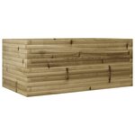 vidaXL Jardinière 110x60x45 5 cm bois de pin imprégné
