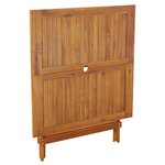 vidaXL Ensemble à manger de jardin 5 Pièces Bois d'acacia solide