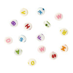 Perles pour enfant lettres rondes 0 3 cm 373 pièces