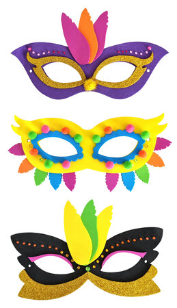 Masques pour enfant Mega Pack Carnaval 443 pièces