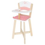 Hape chaise haute pour poupée e3600