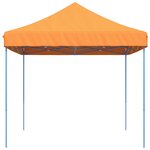 vidaXL Tente de fête 292 x 440 x 315 cm Orange Tissu Oxford