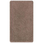 vidaXL Tapis de bain antidérapant Marron 70 x 120 cm PP