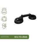 Pack and move - Lot 2 Ventouse Déménagement - Poignées Ventouses - Capacité 50KG - Ventouse Carrelage  Vitres  Réfrégirateur - Déplacement Facile