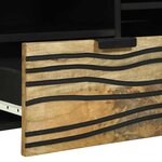 vidaXL Unites TV avec tiroir Marron 100 x 33 x 46 cm Bois d'ingénierie