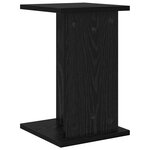 vidaXL Support de Plante Chêne noir 25 x 25 5 x 40 5 cm