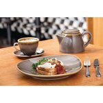 Tasse grise - 230 ml - boite de 6 olympia kiln -  - porcelaine x68mm