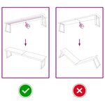 vidaXL Étagère murale marron clair bois chêne massif traité